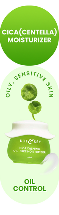 Cica + Niacinamide Oil-Free Gel Moisturizer For Face