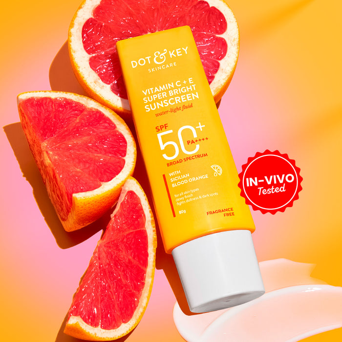 Vitamin C + E Sunscreen, SPF 50+ PA++++