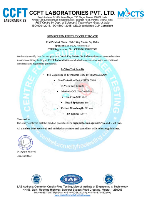 In Vivo SPF Testing Image