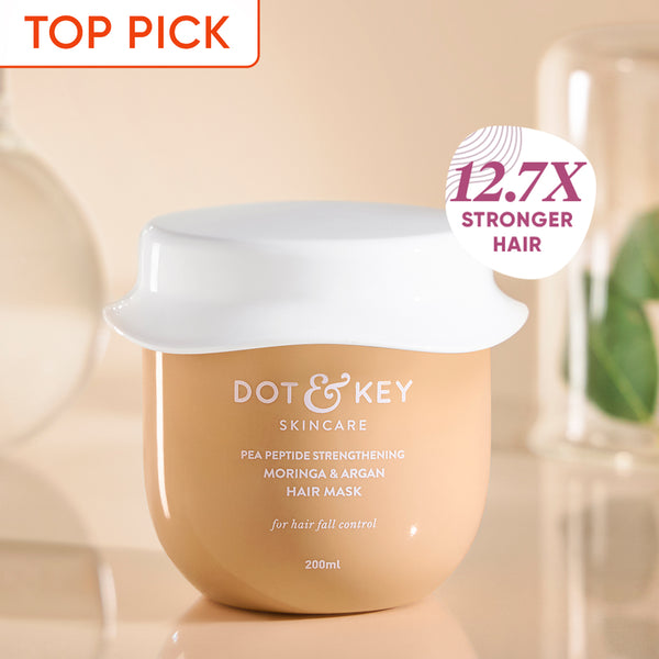 Hair Mask with Moringa + Argan Oil