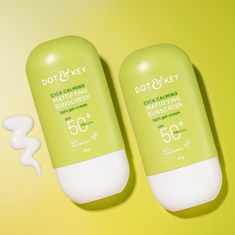SPF 50+ Cica & Niacinamide Sunscreen - Pack of 2