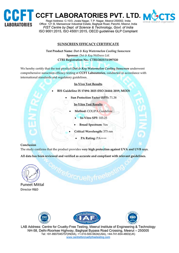 In Vivo SPF Testing Image