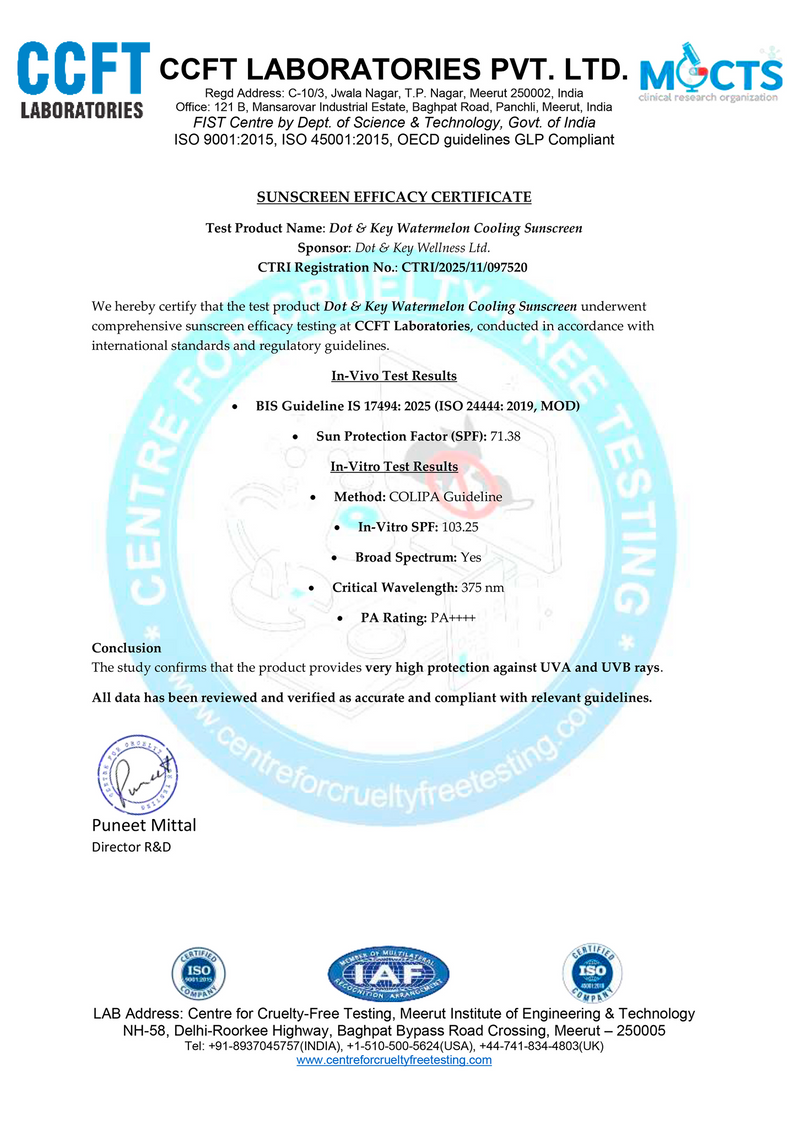 In Vivo SPF Testing Image