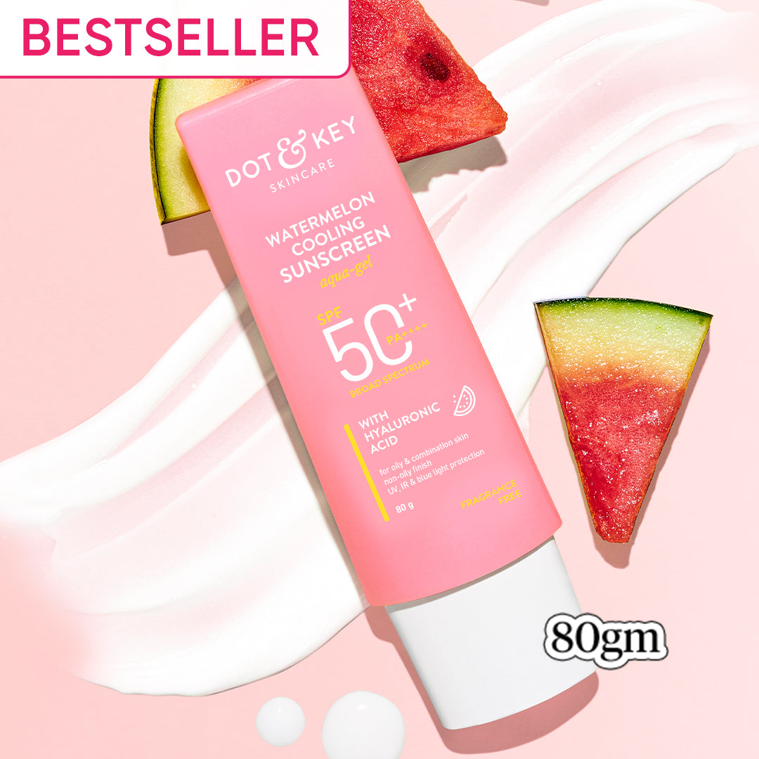 Watermelon Cooling Hyaluronic Sunscreen SPF 50+, PA++++ – Dot & Key