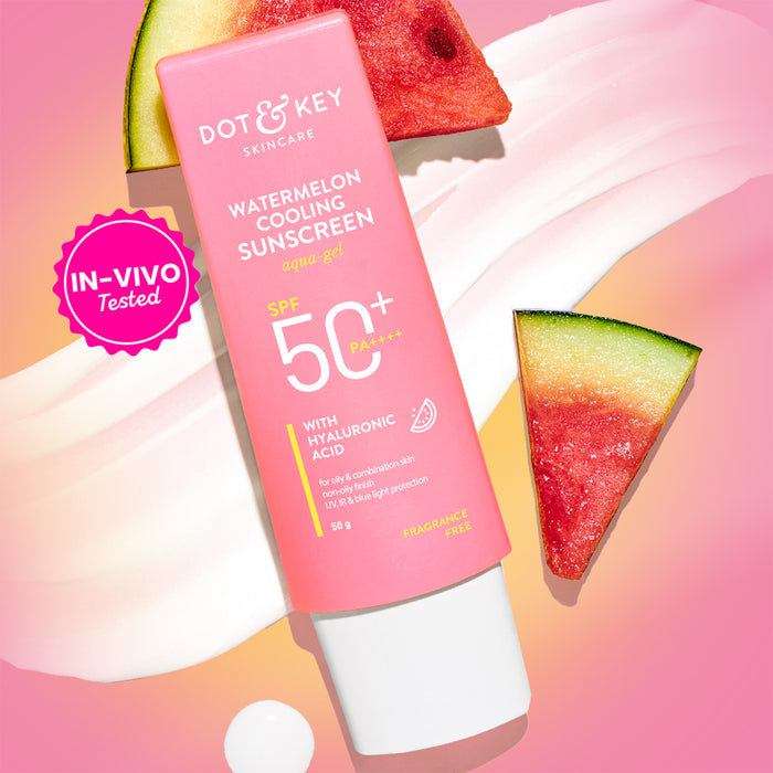 Watermelon Sunscreen, In-Vivo Tested SPF 50+ PA++++