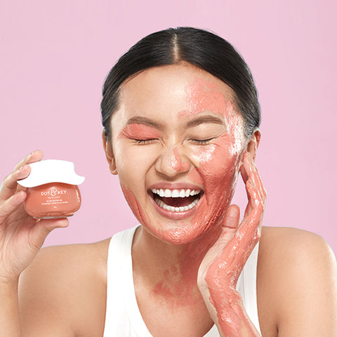 Vitamin C, Face Mask With Kakadu Plum, Skin Glow, Pigmentation & Dark Spots,  Oily, Normal & Dry Skin