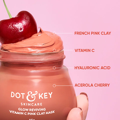 Vitamin C, Face Mask With Kakadu Plum, Skin Glow, Pigmentation & Dark Spots,  Oily, Normal & Dry Skin